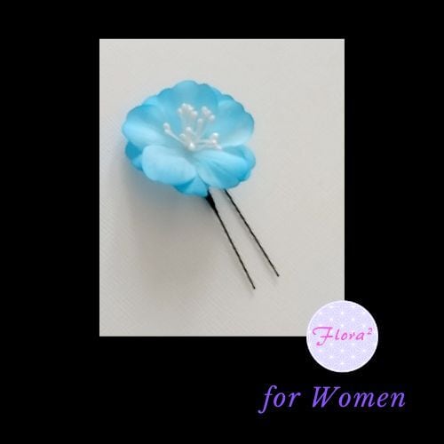 髪飾り//浴衣・成人式・結婚式/和の花/5色展開/Uピン付/1本売り/袋