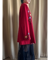 STUDIO WEST floral embroidery jacket-4489-1