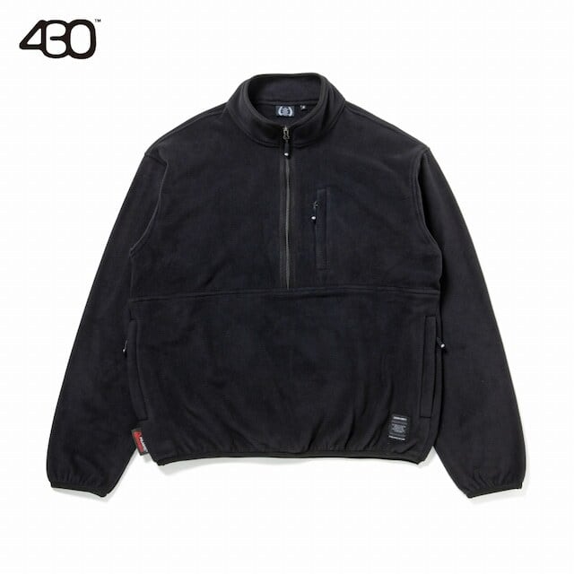 430 : PRTC FLEECE HALF ZIP PULL OVER