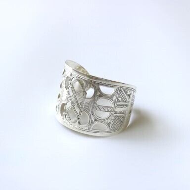 Touareg Silver | Bangle 25 | F・O・B STORE
