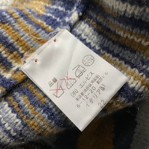 MISSONI cashmere drivers knit jacket