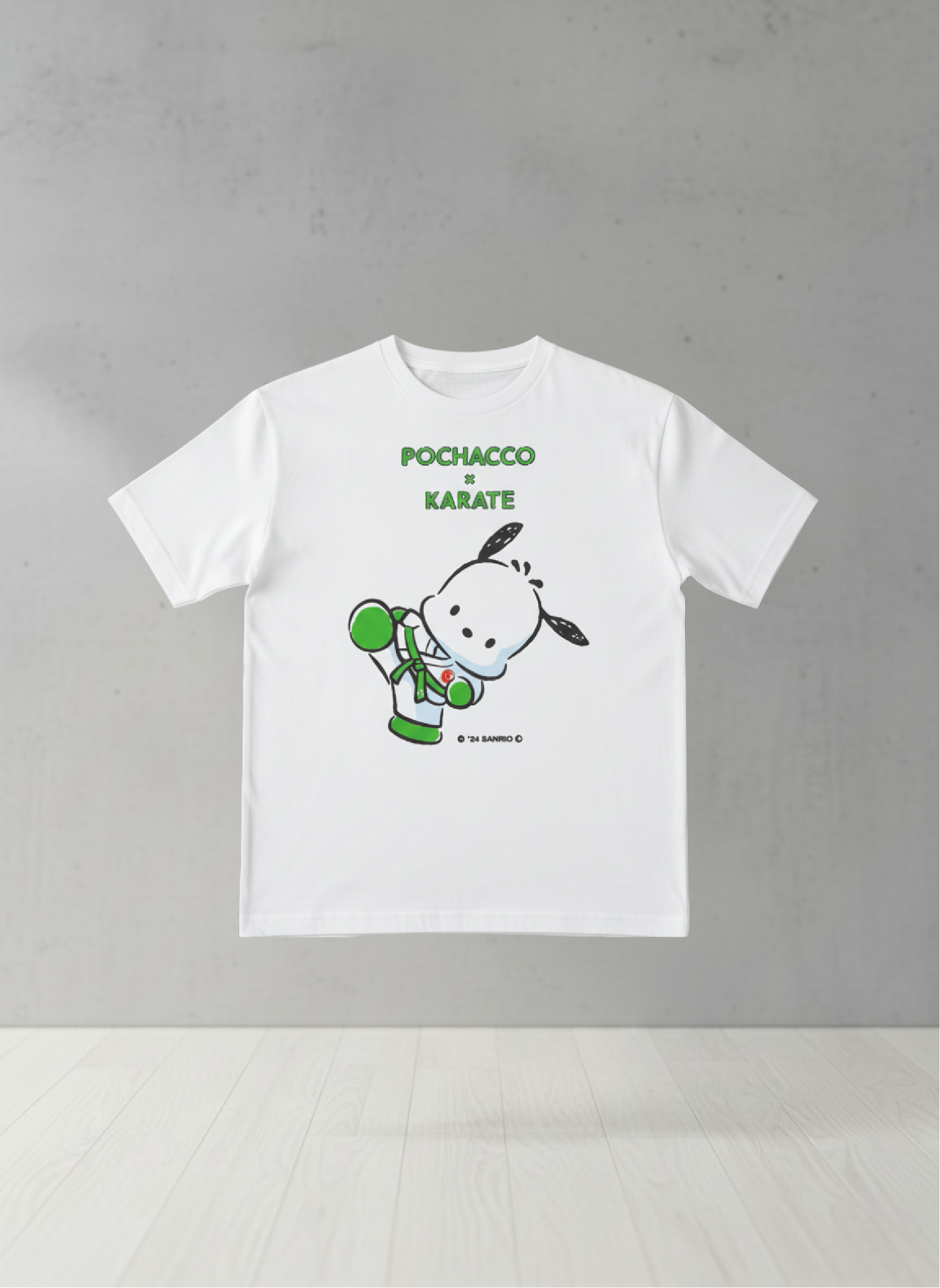 半袖サンリオコラボTシャツ ホワイト（ポチャッコ） | KYOTOJAPAN TRUST