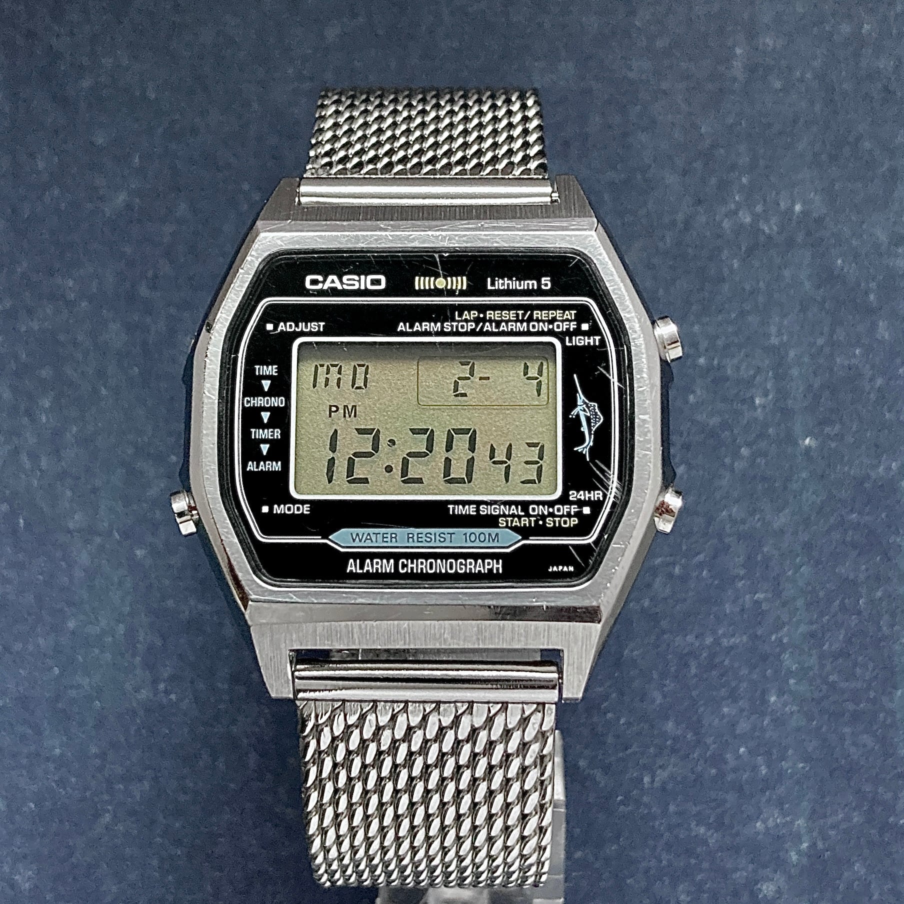 商品番号097 casio H101黒 Marlin | ふるカシ時計 商品番号097 casio H101黒 Marlin | ふるカシ時計