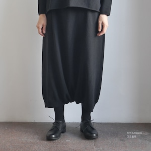 wool sarrouel pants　ウールサルエルパンツ　evam eva