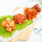 ◆送料無料・WEB限定◆迷ったらコレ！【自家製キムチ人気お試し4点セット/計500g】白菜キムチ、大根キムチ、スルメキムチ、チャンジャの4種類のお試しセット　【冷蔵商品】韓国珍味・塩辛