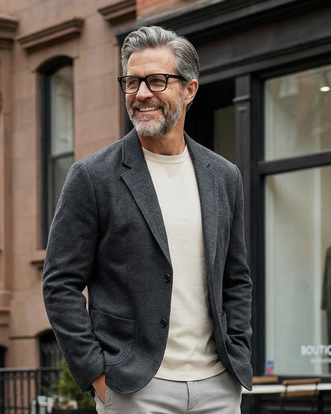 イーストコースト アイビージャージテーラードジャケット 3色 A0080