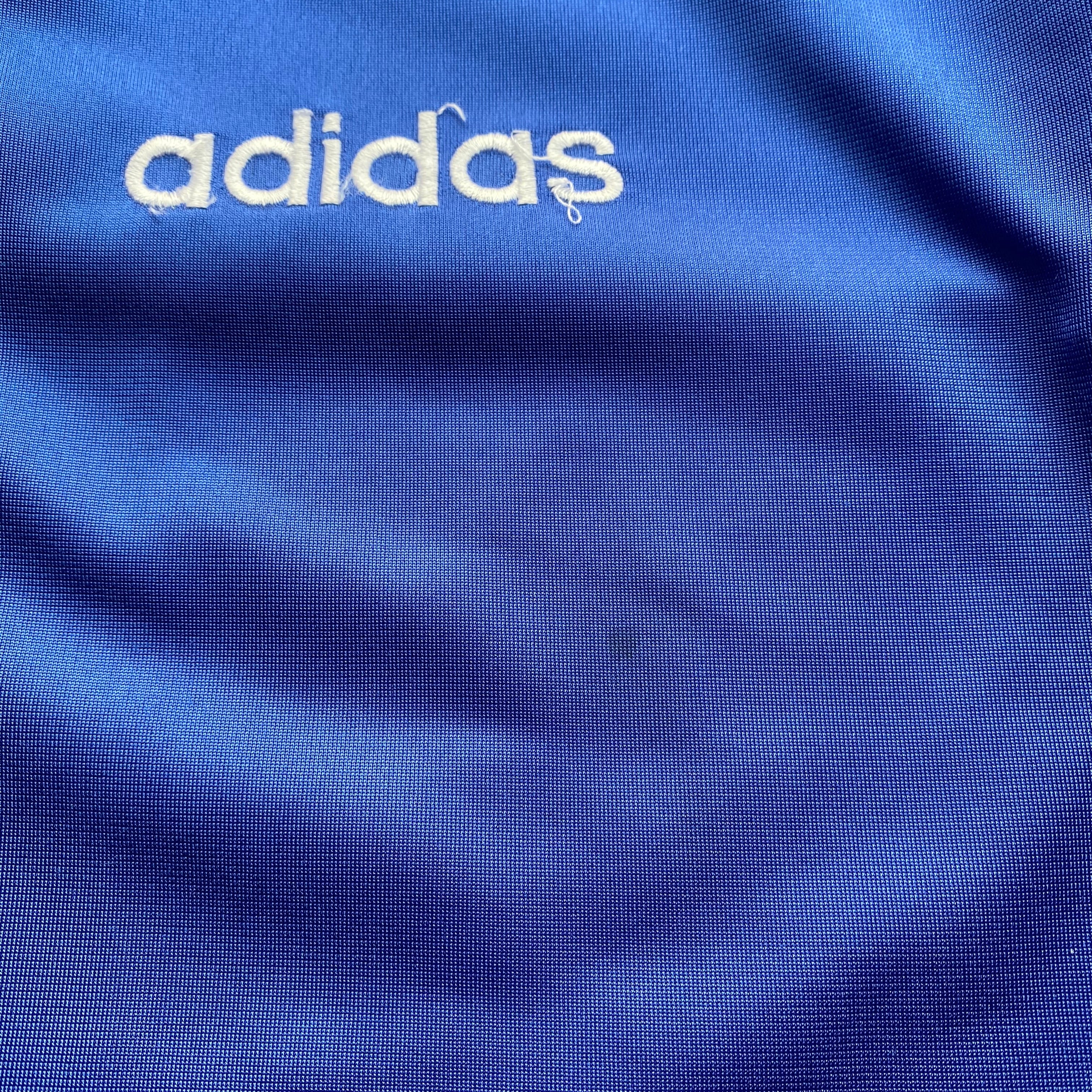 90年代 adidas アディダス メッシュ切り替え 半袖 ジャージ トラック