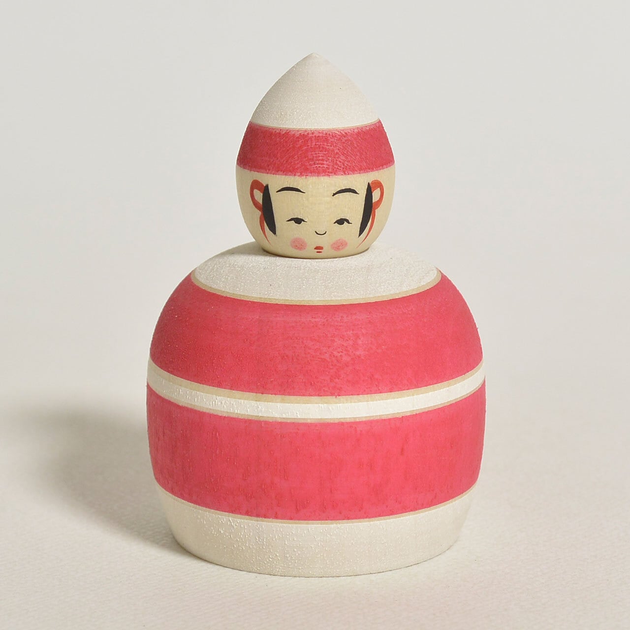 クリスマスえじこちゃんこけし 約1.5寸 約4.5cm 鈴木明 工人（作並系