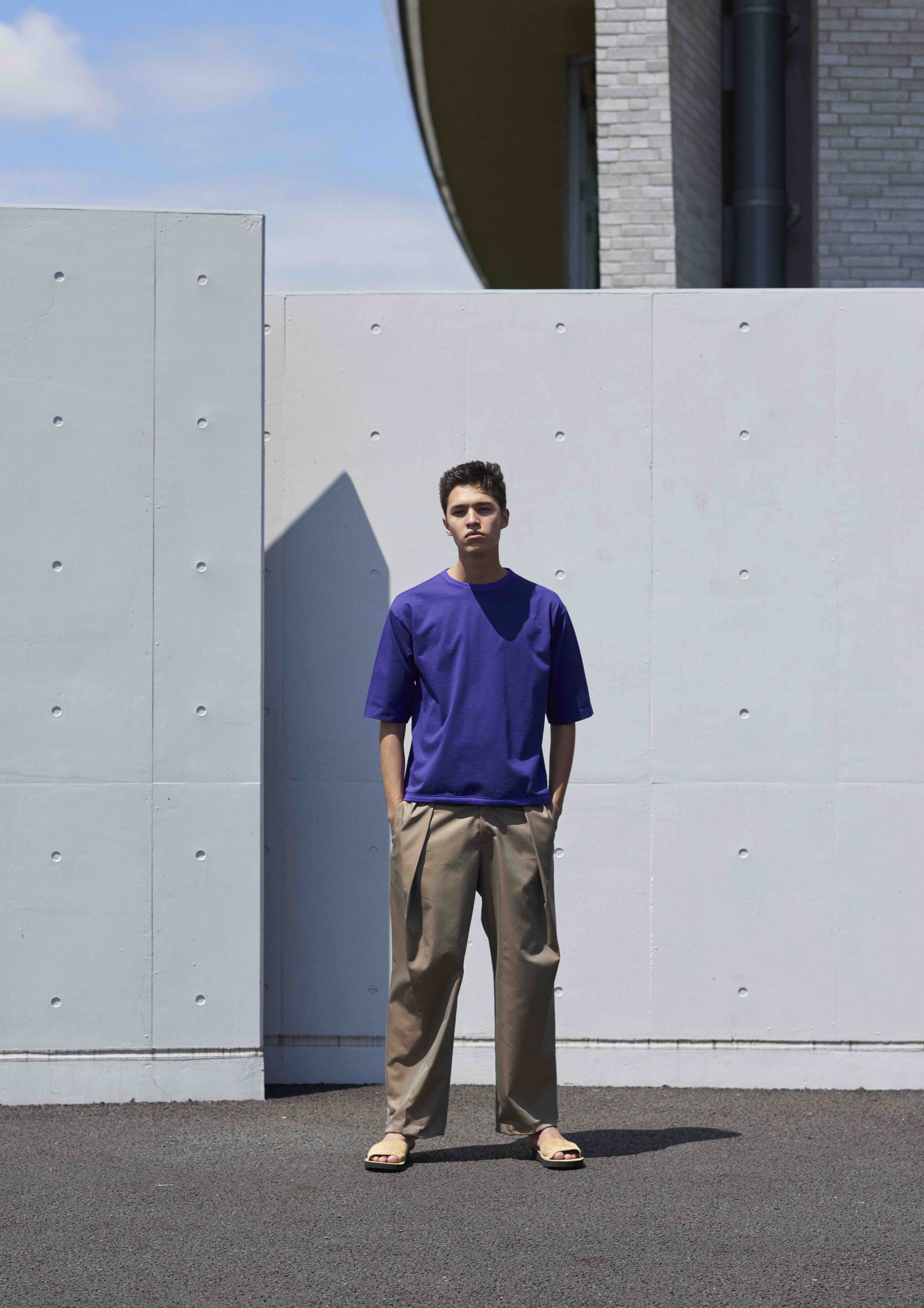 GABARDINE DOUBLE TUCK PANTS / ギャバジンダブルタックパンツ (BEIGE