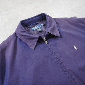 Polo by Ralph Lauren Harrington jacket "fade navy purple" L 古着