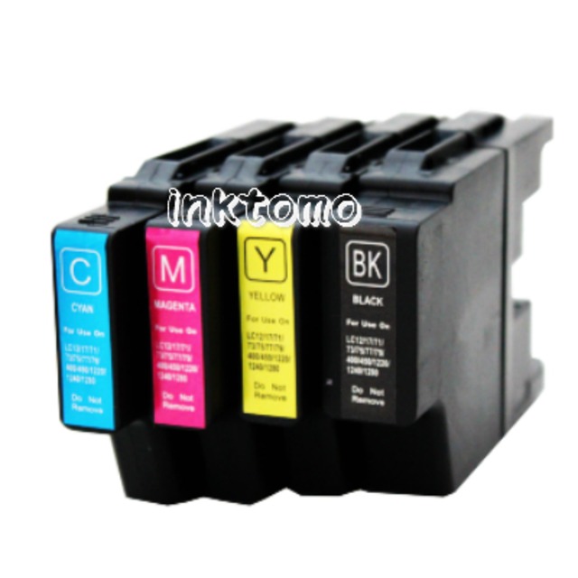 Brother Lc12 4pk Lc17 4pk 共通 お徳用4色セット 互換インクカートリッジ いんく友 Inktomo