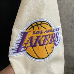 【トップス】高品質Lakersフル刺繍プラスコットンジャケット 2110290123J