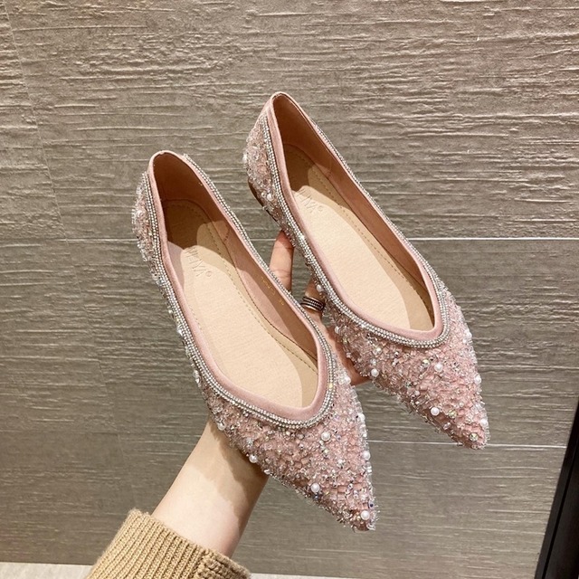 Sparkly pumps