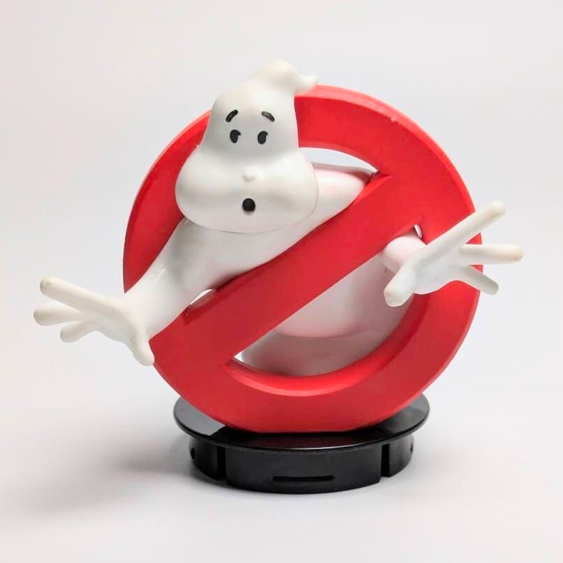 【 Ghostbusters ( ゴーストバスターズ ) 】 ムーグリー(Mooglie)ロゴフィギュア【E】 〚アメリカン雑貨 アメトイ〛