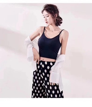 カップ付きバックオープンブラトップ