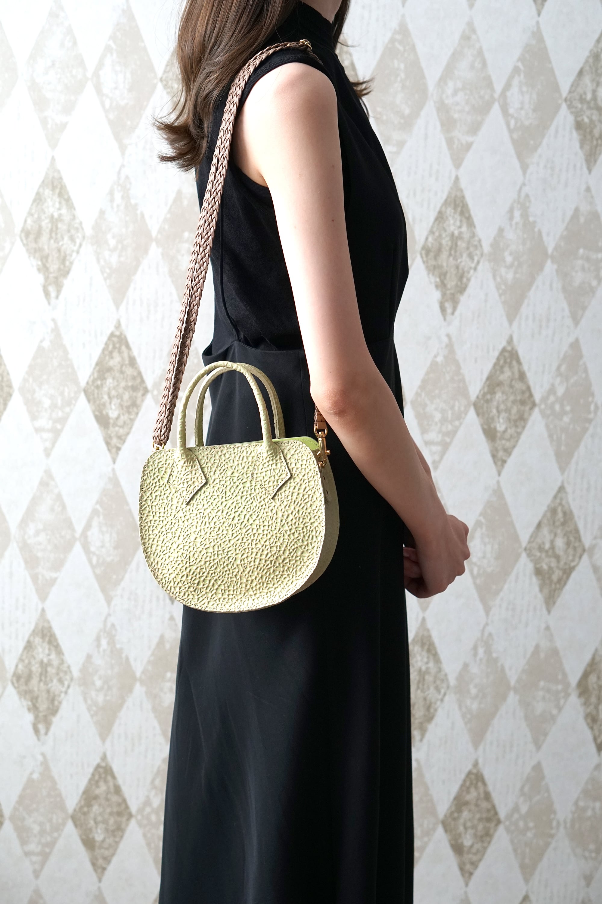《ELEGANCE  BAGS WITH》2パターンレザーバッグ