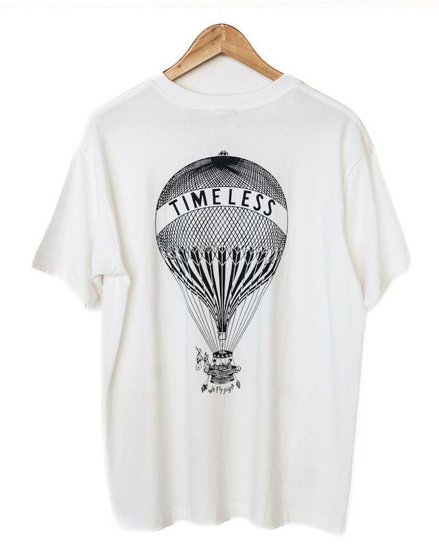 "Balloon" S/S Tシャツ V.WHITE