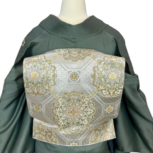 【単衣】訪問着・附下げレンタル フルセット HT-0143-Mサイズ