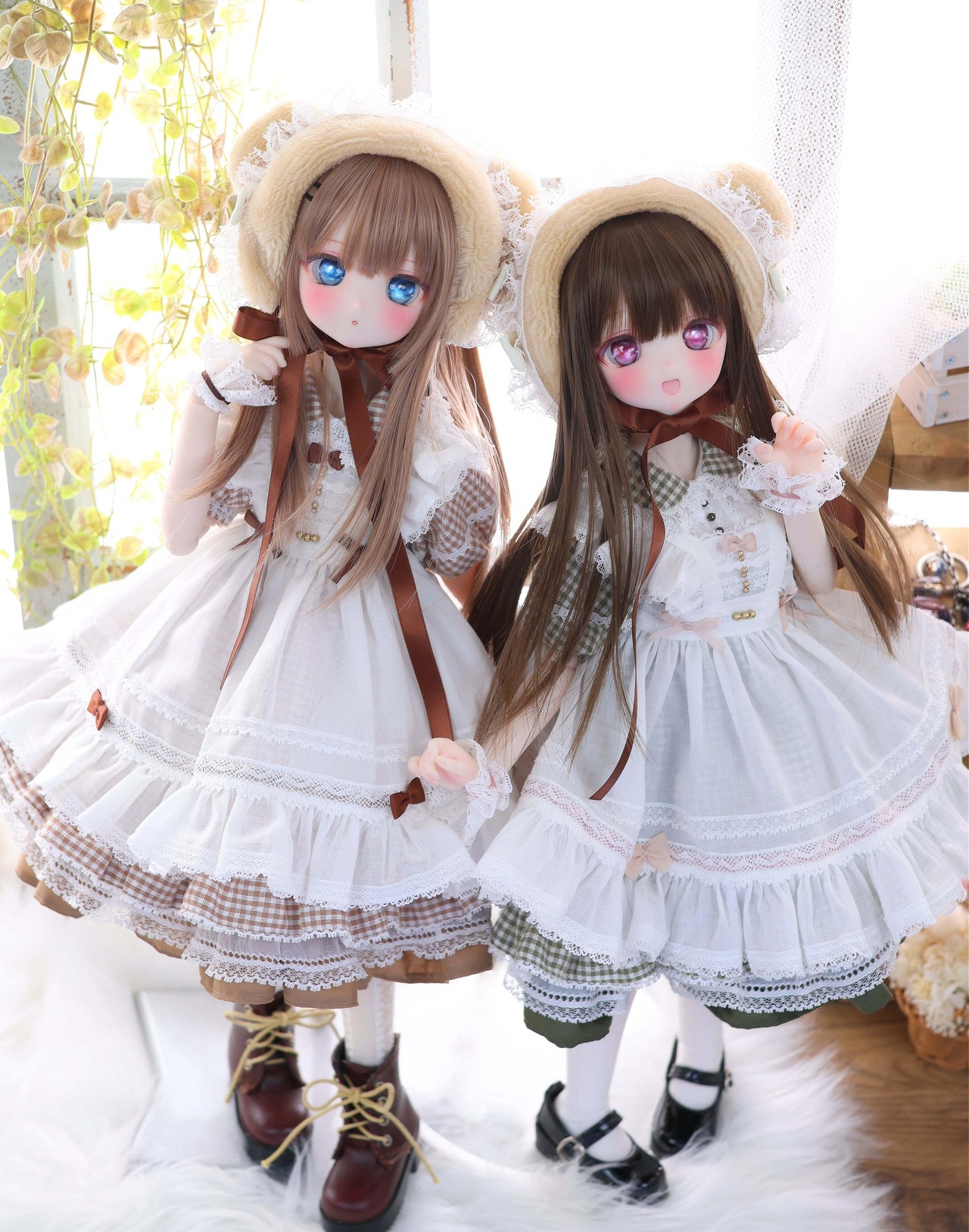クマ耳ヘッドドレス｜Mini Dollfie Dream ・ 1/4TinyFox PEKO・KUMAKO - 5