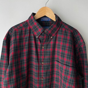 PENDLETON wool check button down shirt