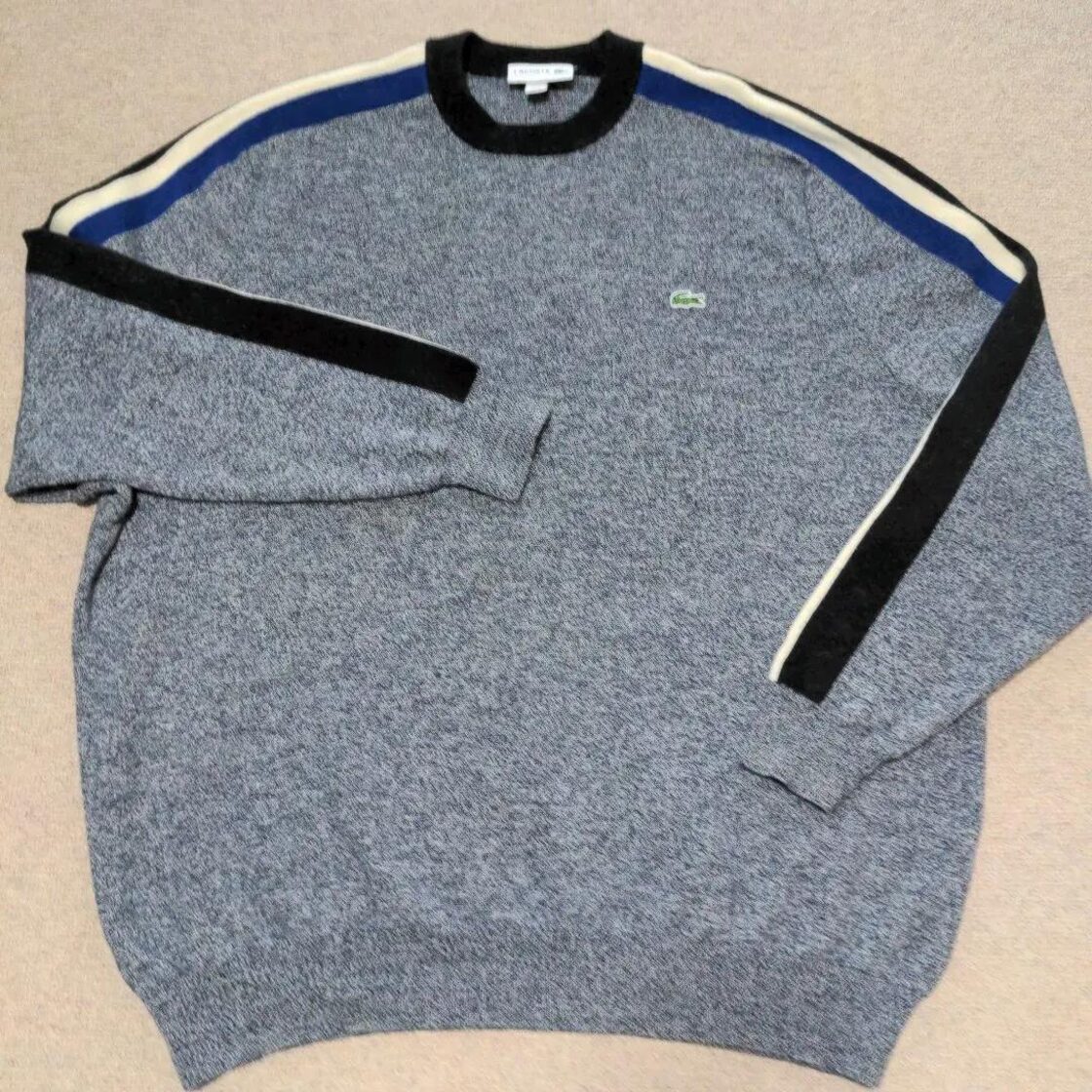 ラコステ メリノエクストラファインウールニット BIGサイズ 3XL 古着