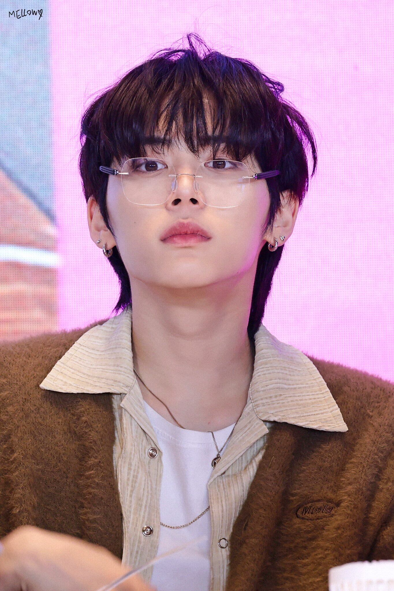 ☆BOYNEXTDOOR テサン 着用！！【MMLG】MENDED PLAY CARDIGAN (BROWN