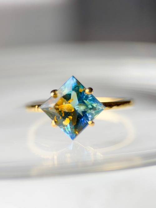 glass jewelry ring　#17【規格外品】