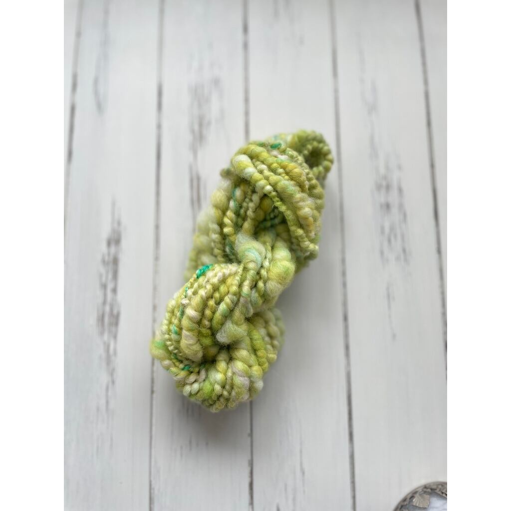 アートヤーン  手紡ぎ糸【22-0206】