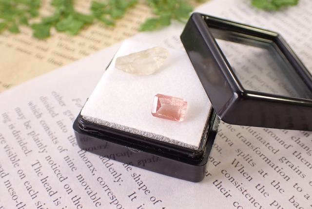 【原石セット】オレゴンサンストーン　1.03ct/1.71ct　[C7‐363]