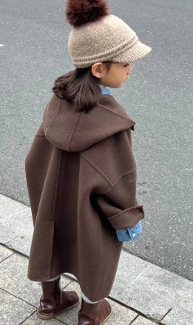 2024新品 子供服    ユニセックス  コート　アウター 90cm～150cm