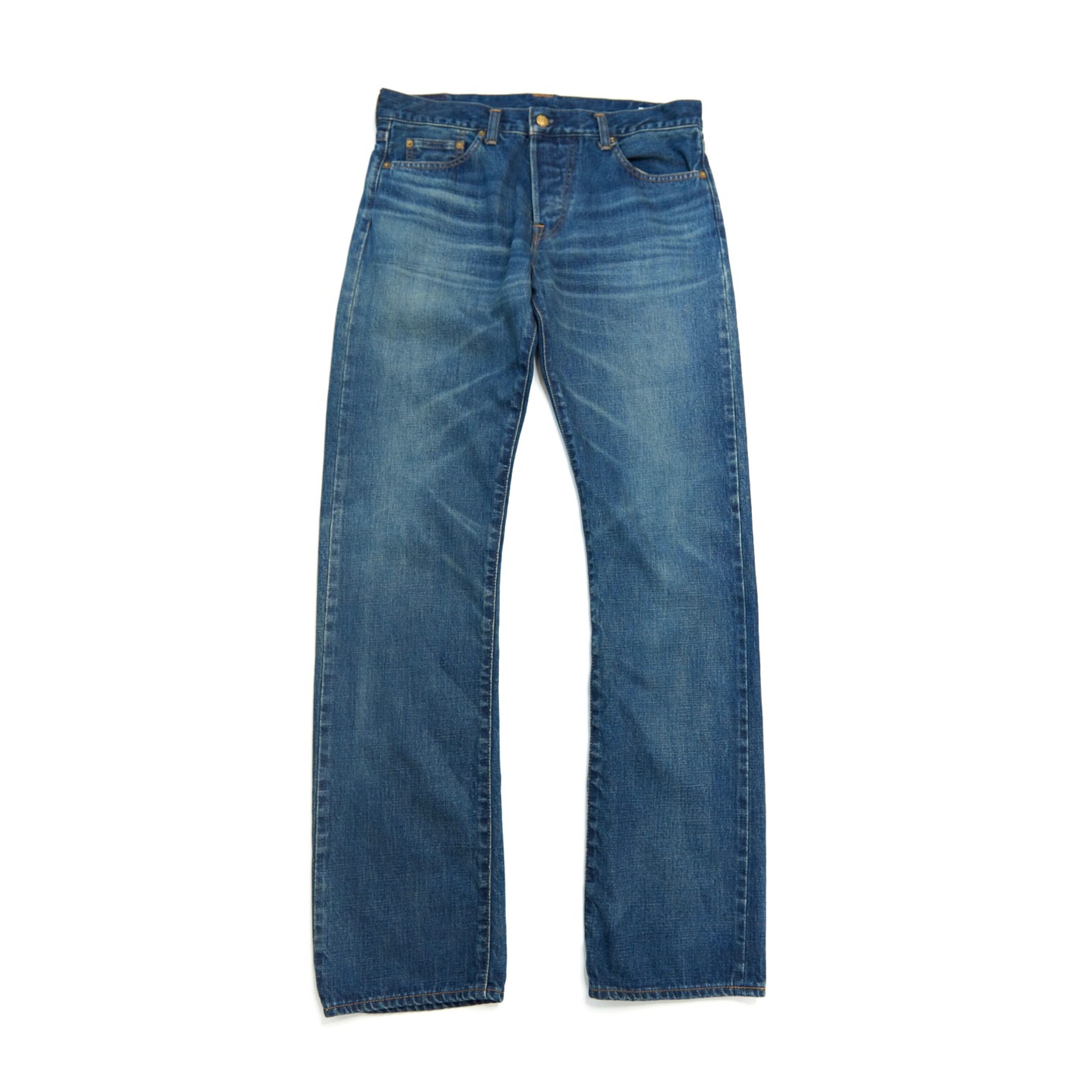 Hiroshima Denim】02 STRAIGHT VINTAGE INDIGO | HEIGHTS Online Store