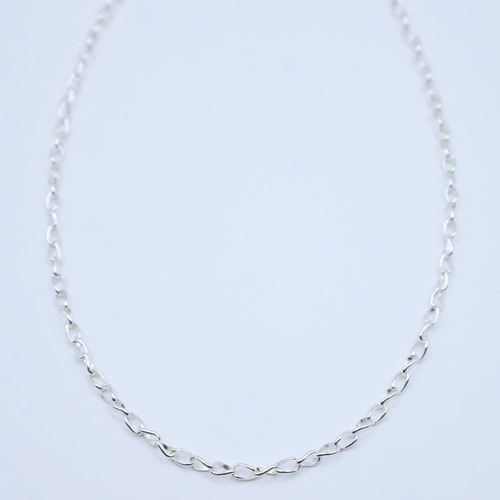 カーブチェーンネックレス silver925