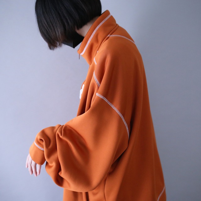 ”TEXAS" front wappen design XXL over silhouette track jacket