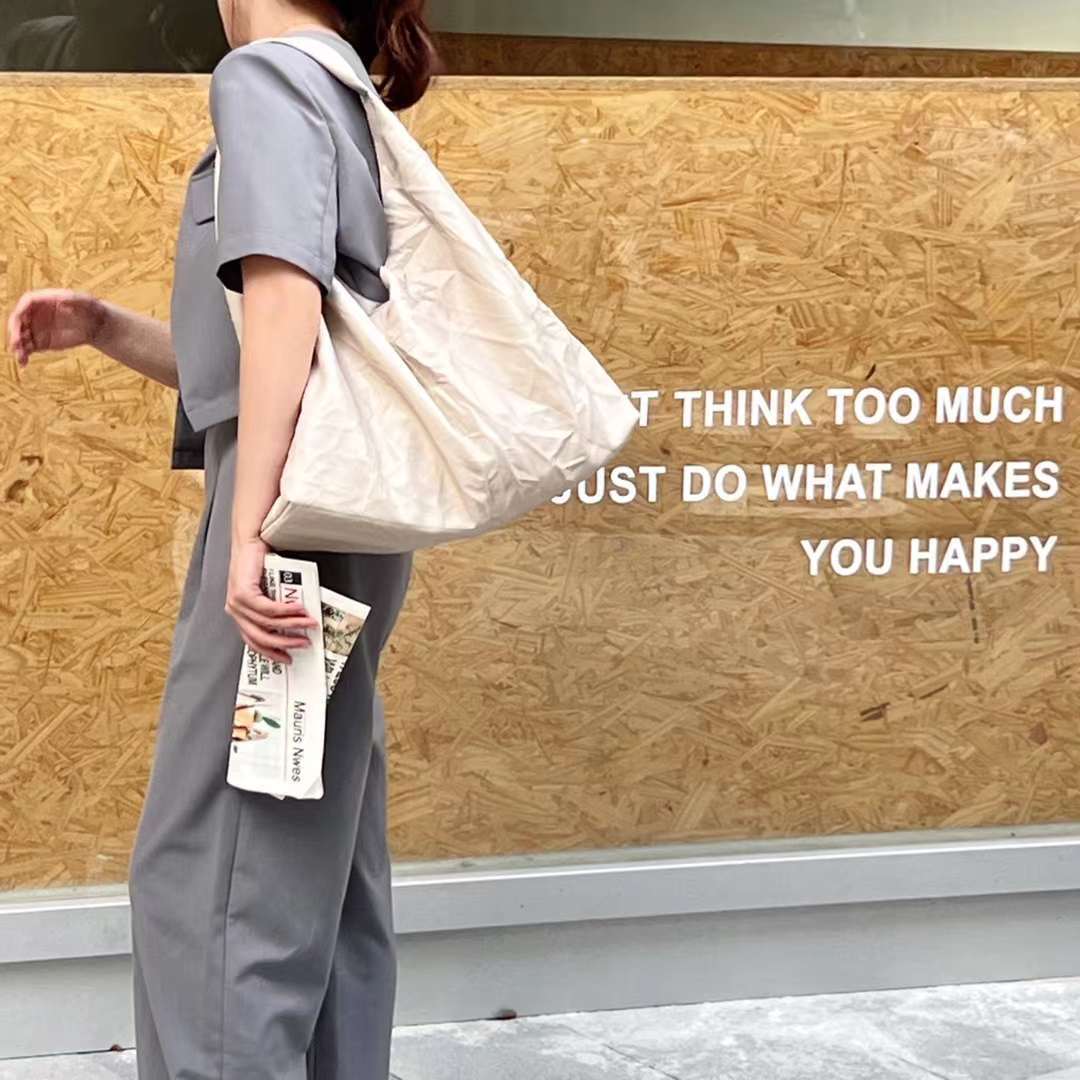 シワ加工 トートバッグ  AS103-3016