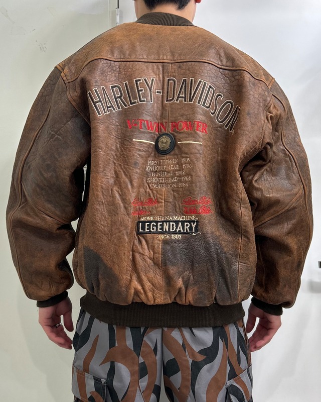 00’s Harley-Davidson Genuine Leather Jacket【Roots店】