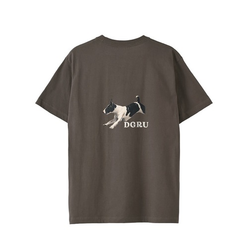 ミニチュア・ブル・テリア　スタンダートTシャツ　バックデザイン