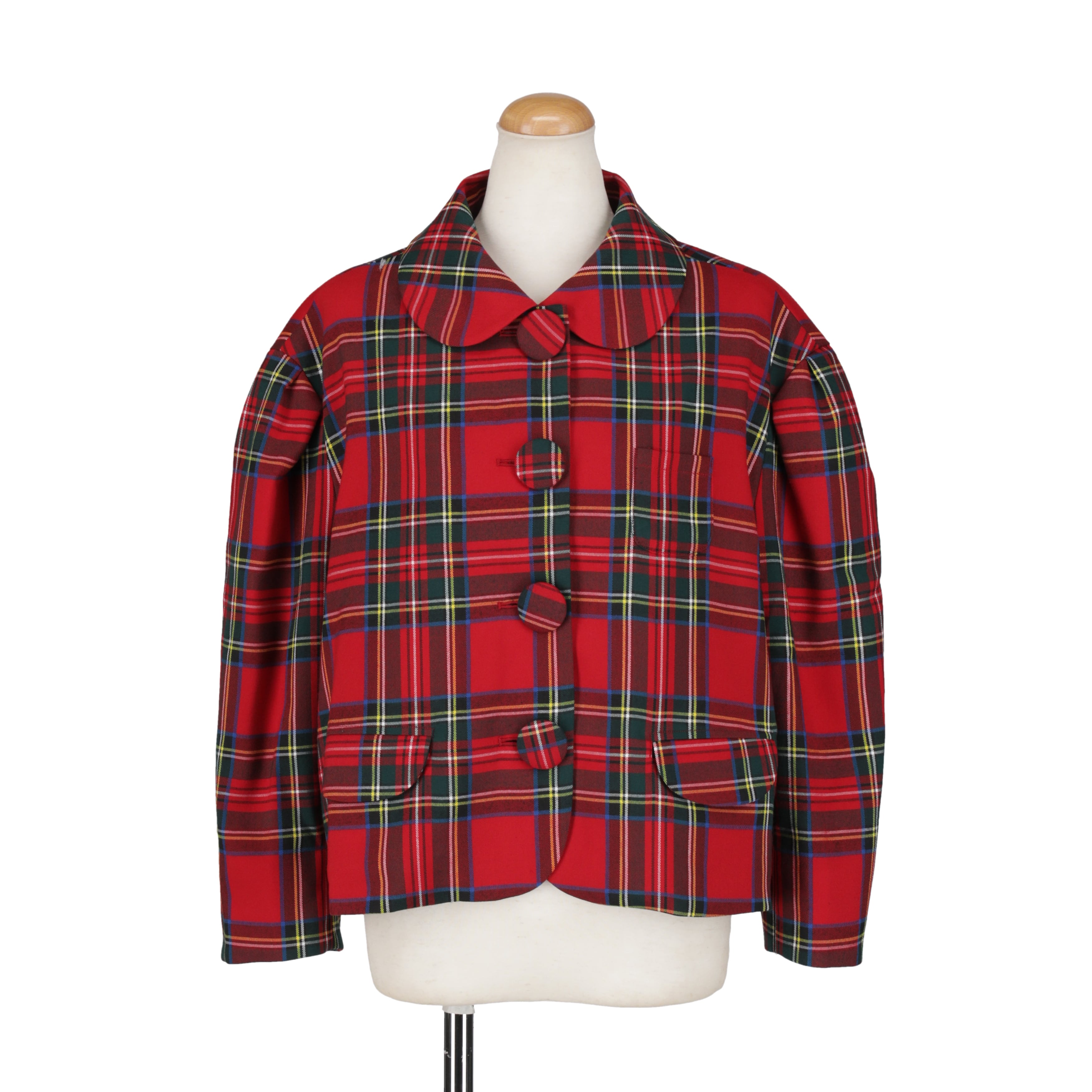 丸襟ジャケット　RED