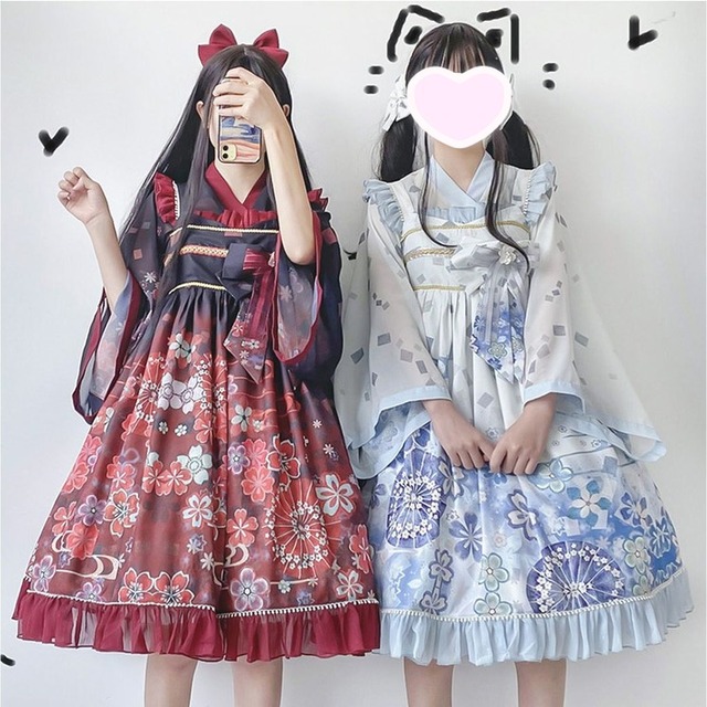 和風ロリータジャンスカ