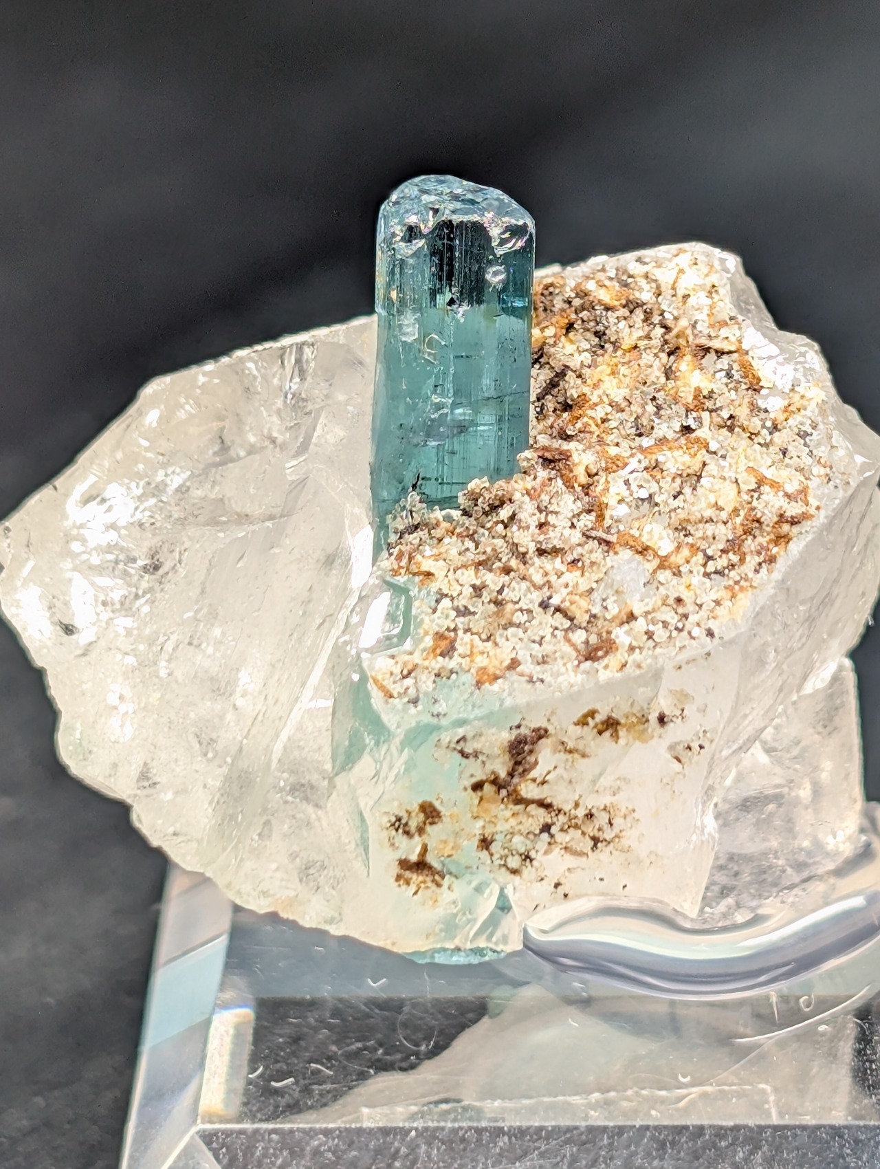 【_may様専用】トルマリン/クォーツ  Cruzeiro Mine, Minas Gerais, Brazil　 AR84001203