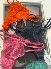 ZERMATT サイドひも ストレッチレースTバック 8色展開
