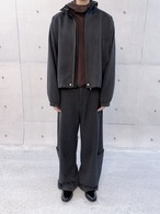 UNDERMINE Boxy Zip-Up Wool Jacket