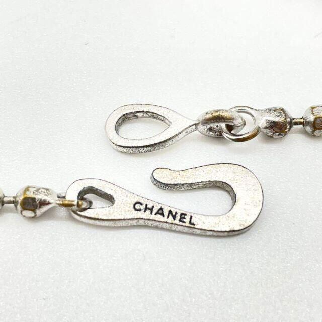 CHANEL シャネル ネックレス ボールチェーン カメリア フラワー マット 