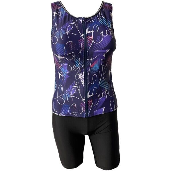 WN-565312 npフィットネス水着 スナップ付きセパレート 総裏地 女性用 サイズ/17号〜21号