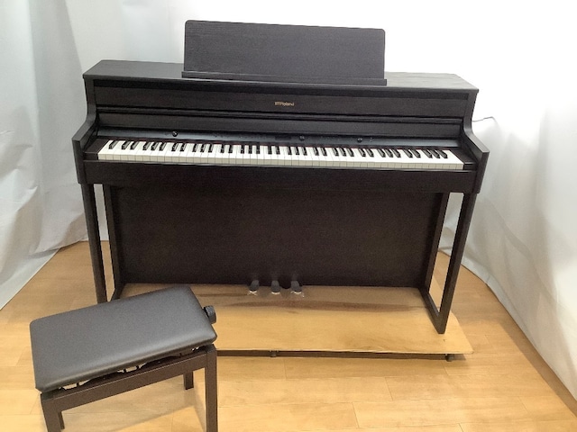 ★51714【電子ピアノ】ROLAND　HP704DR　20年製