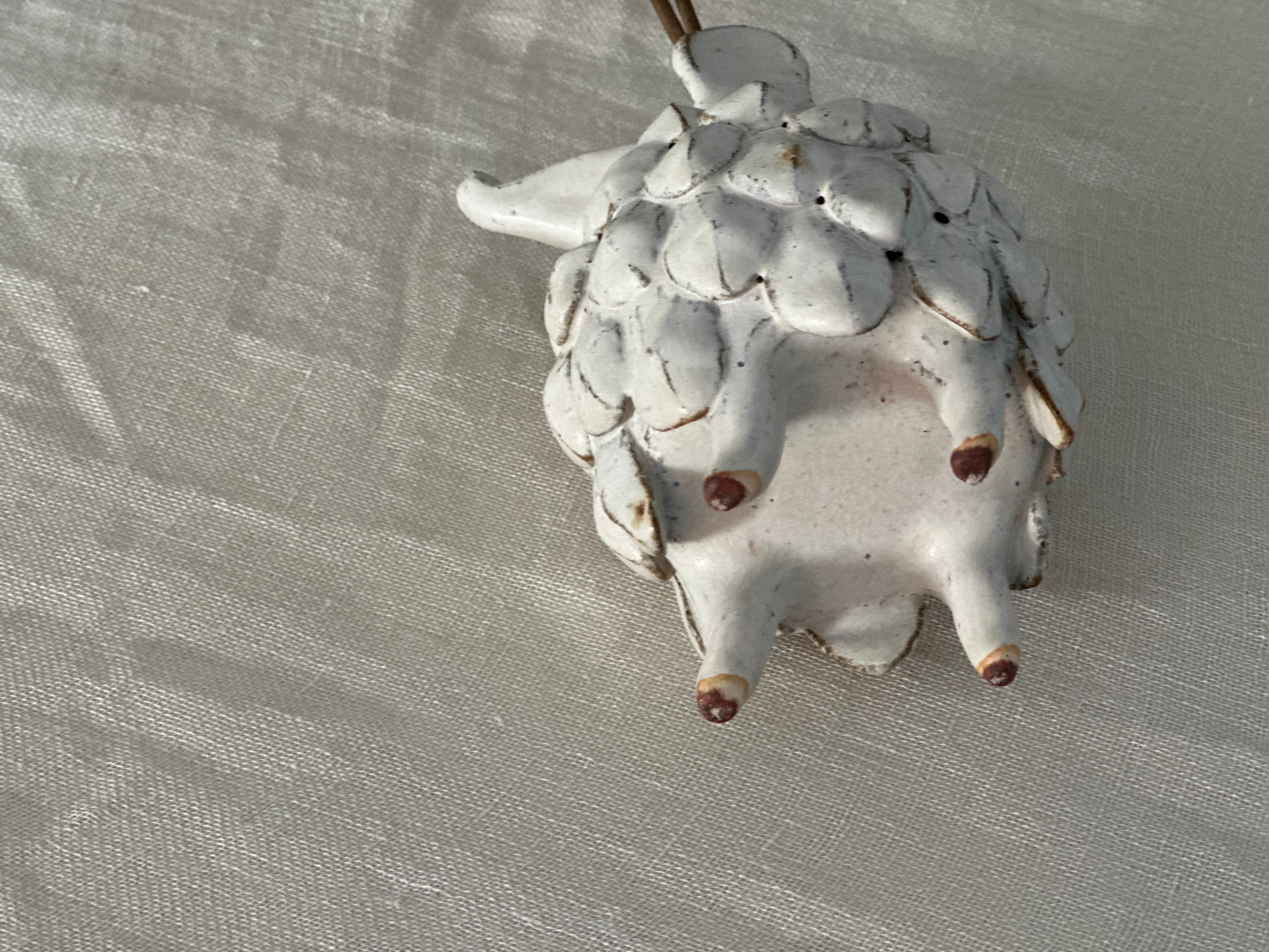 ネズミ花入れ（白） | 器のしごと utsuwa no shigoto Web shop