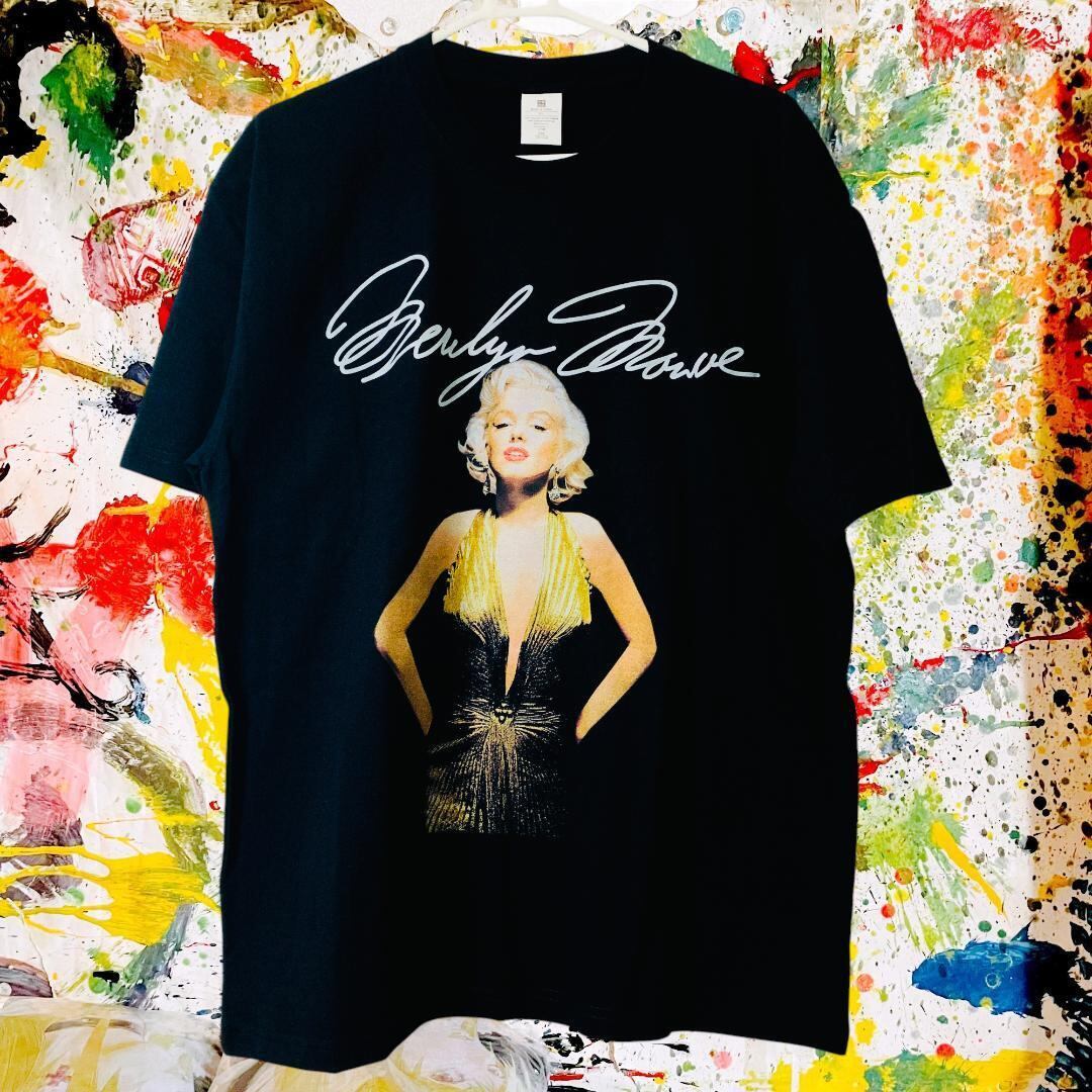 マリリンモンロー レトロ リプリント Tシャツ 半袖 メンズ 新品 個性的