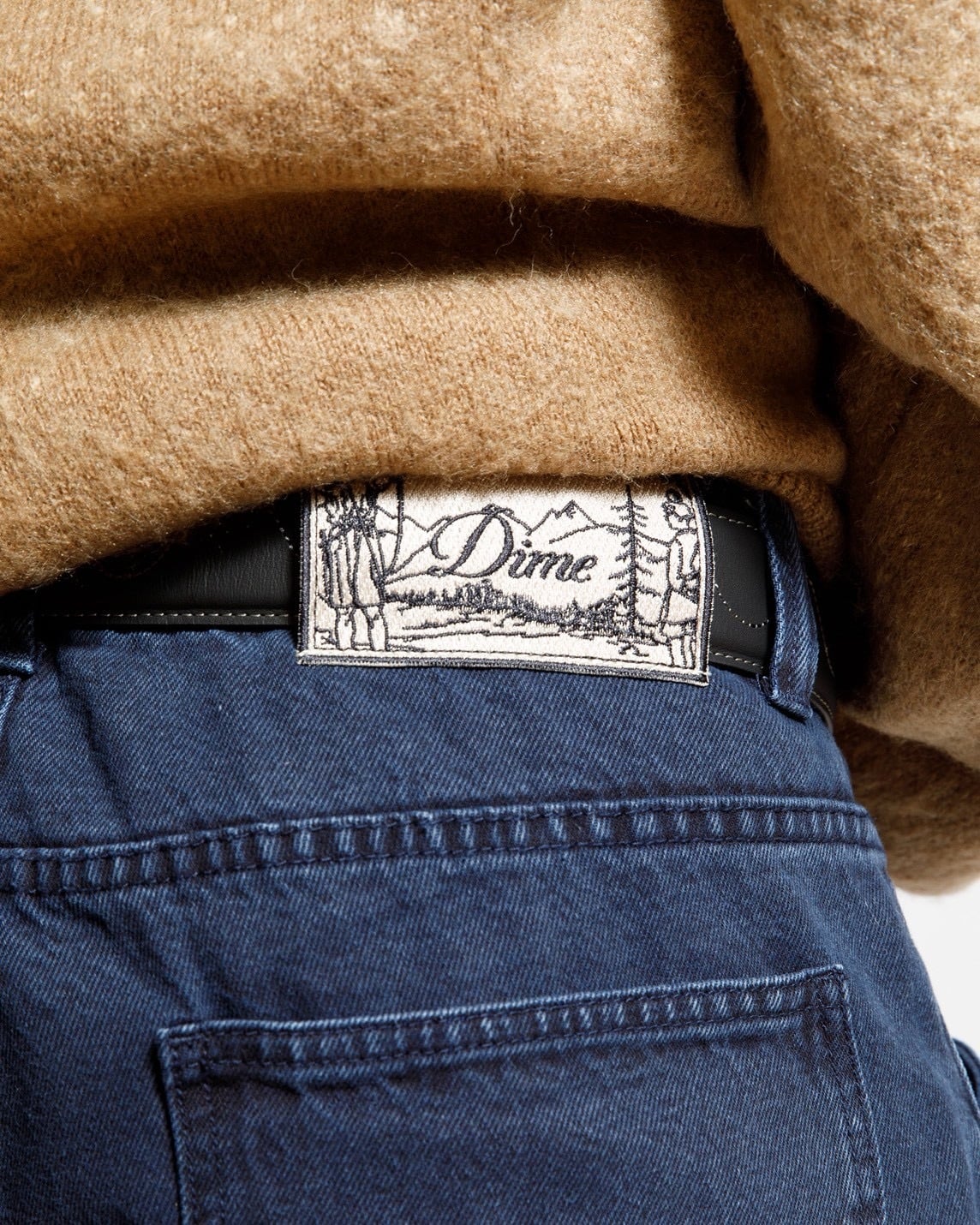 DIME / Relaxed Denim Pants - Sandblasted True Blue | GOOD TIMES