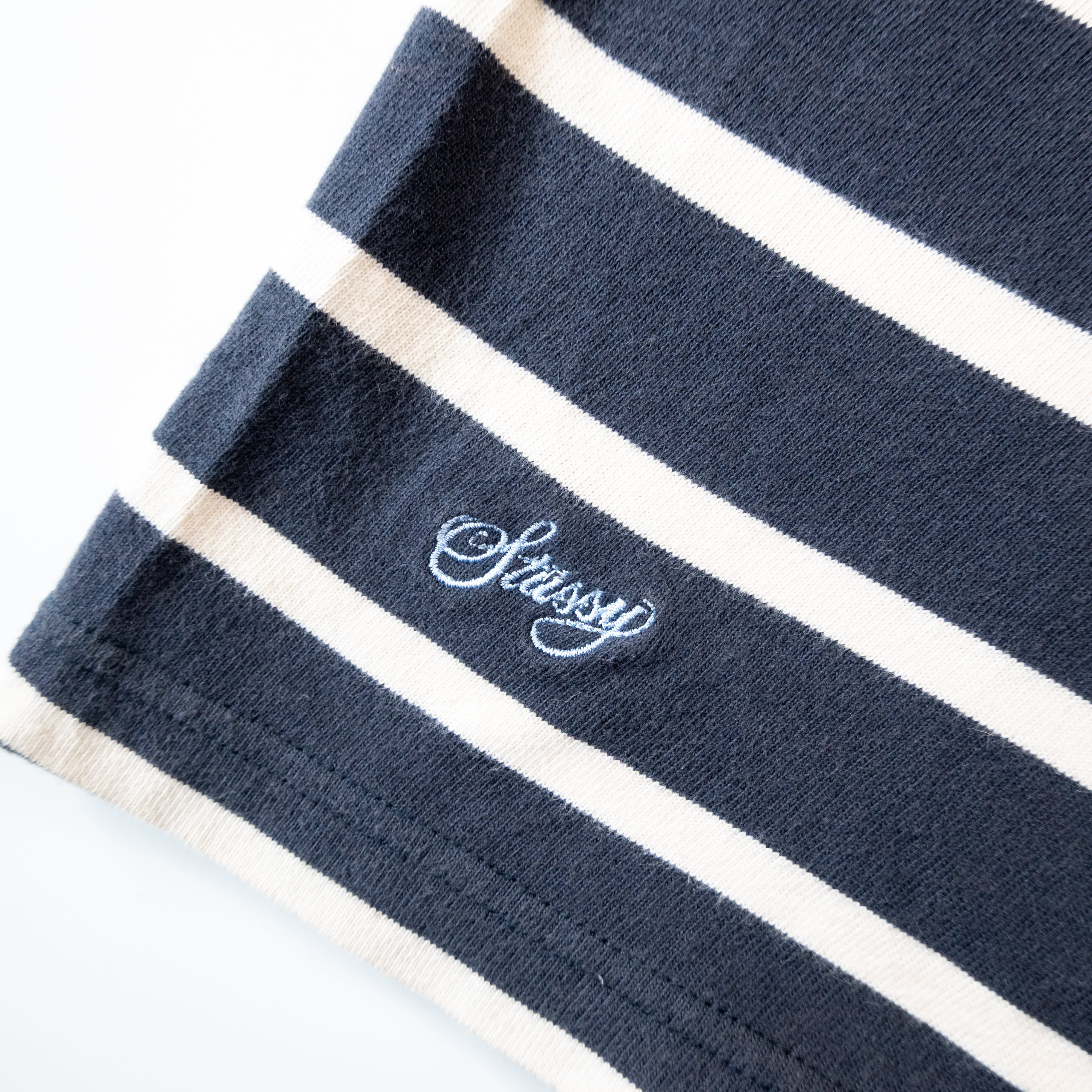 1990~00's stussy border polo | Anlien vintage online shop