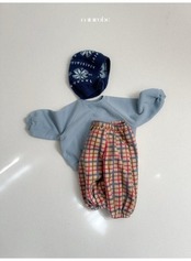 〖取寄〗韓国子供服 / 26winter / minirobe / ラグランラウンドトレーナー / キッズ *S~XL*