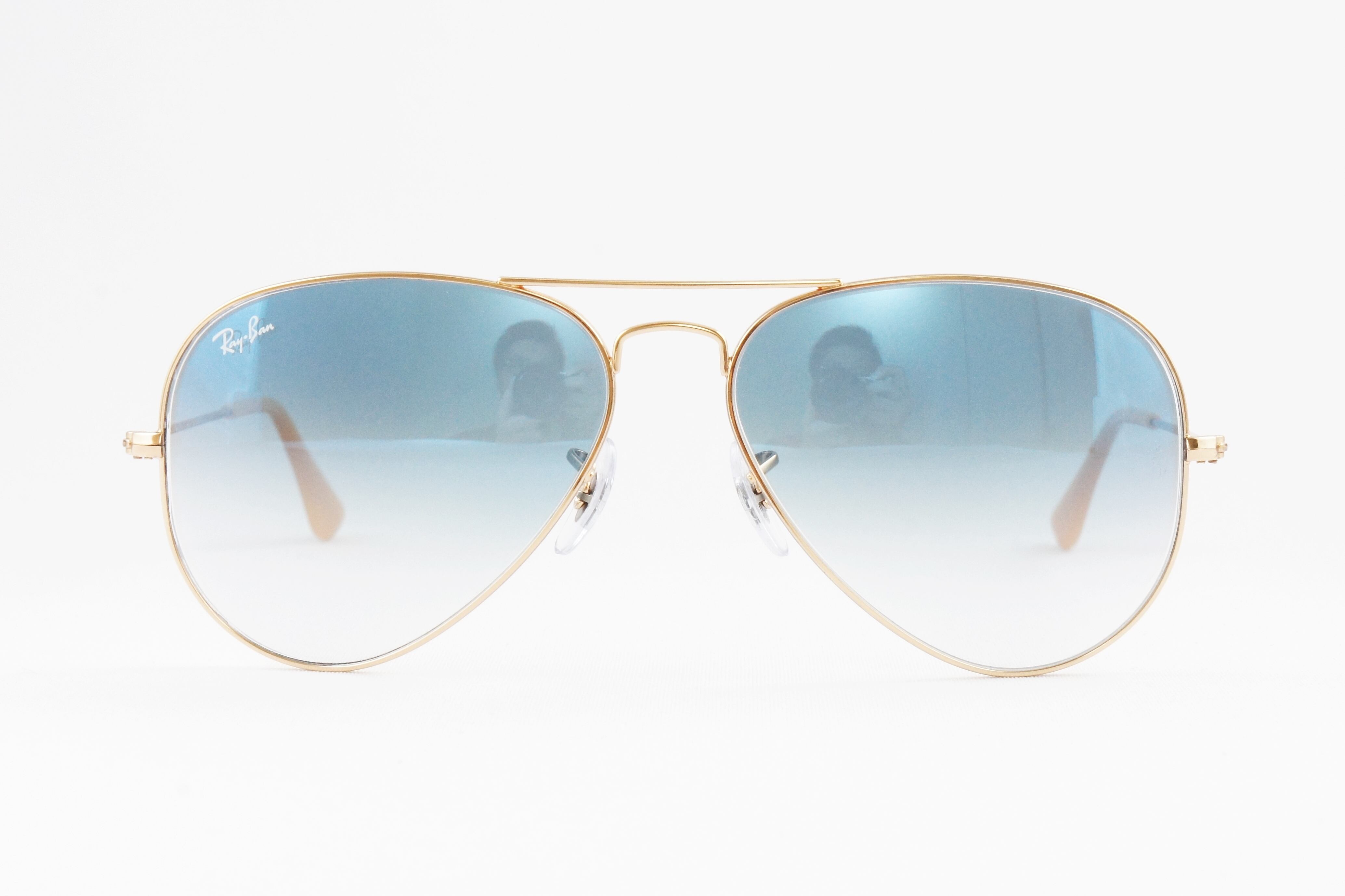 Ray-Ban サングラス RB3025 001/3F 58サイズ AVIATOR アビエーター